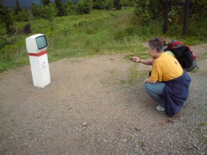 SKPS próbuje oglądać telewizję na w Górach Orlickich. Odbierało jedynie czeski film.